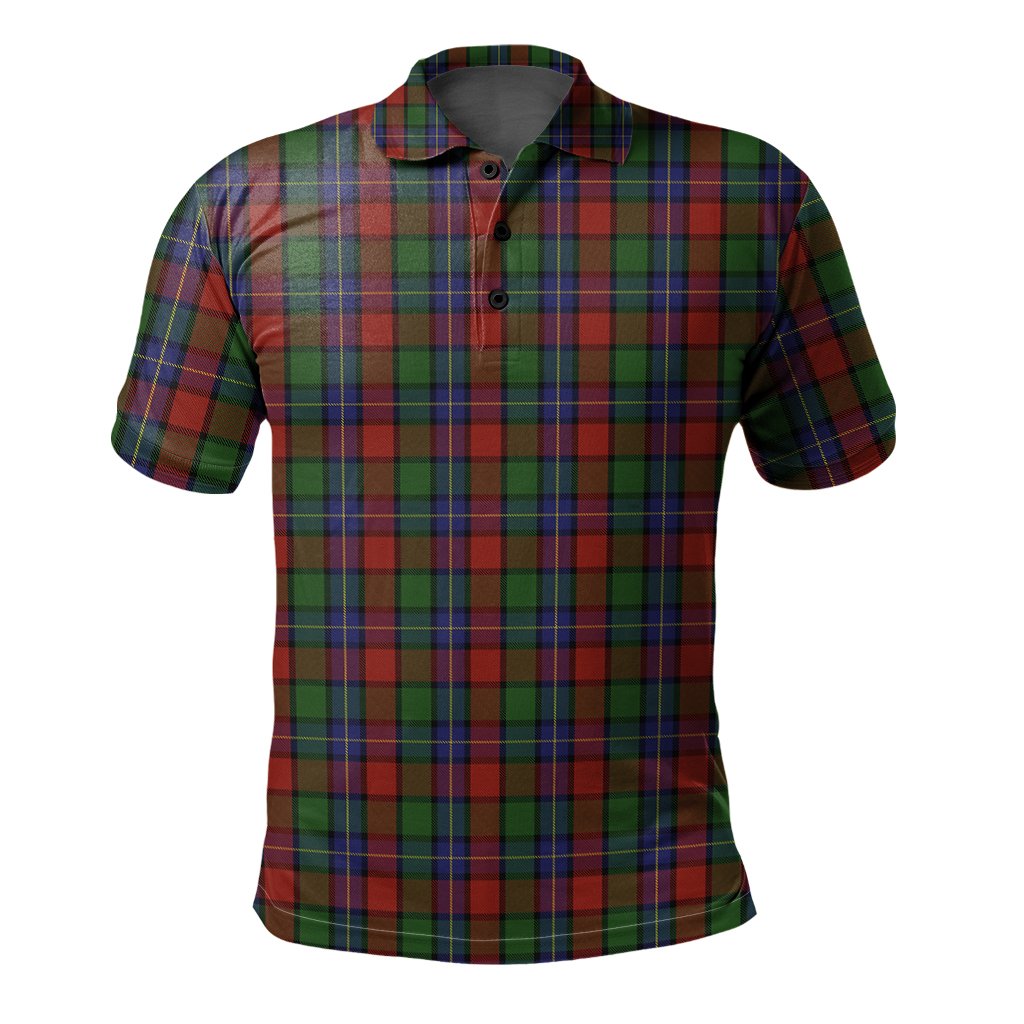 Clan Kilgour Asymmetrical Tartan Polo Shirt UW76 Kilgour Asymmetrical Tartan Tartan Polo   