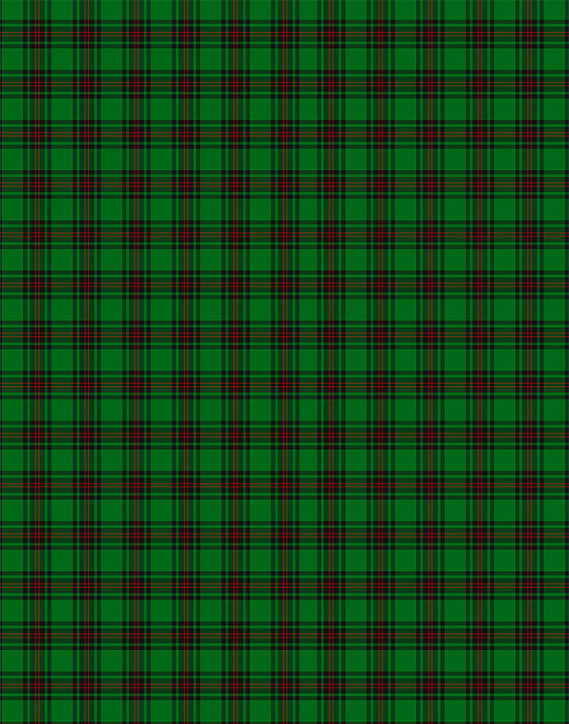Kinloch tartan swatch
