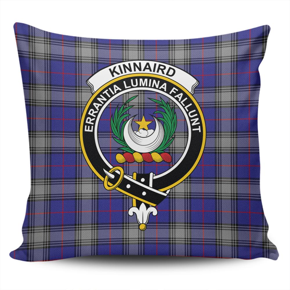 Clan Kinnaird Tartan Crest Pillow Cover YU54 Clan Kinnaird Tartan Today   