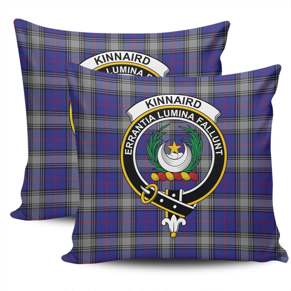 Clan Kinnaird Tartan Crest Pillow Cover YU54 Clan Kinnaird Tartan Today   