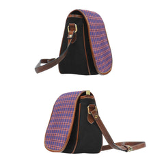 Clan Laing of Archiestown Tartan Saddle Handbags QB85 Clan Laing Tartan Today   