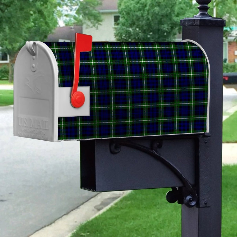 Clan Lamont Modern Tartan Crest Mailbox MH48 Clan Lamont Tartan Today   