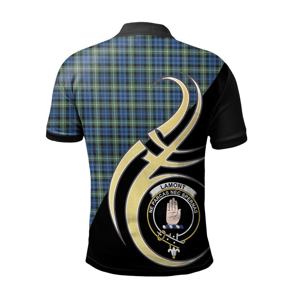 Clan Lamont Ancient Tartan Polo Shirt - Believe In Me Style NJ20 Lamont Ancient Tartan Tartan Polo   