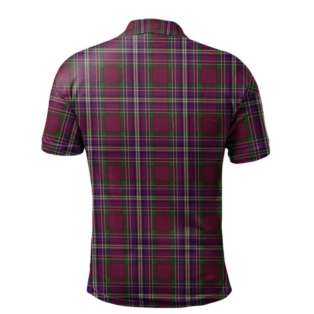 Clan Lendrum Lyon Tartan Polo Shirt BD65 Lendrum Lyon Tartan Tartan Polo   