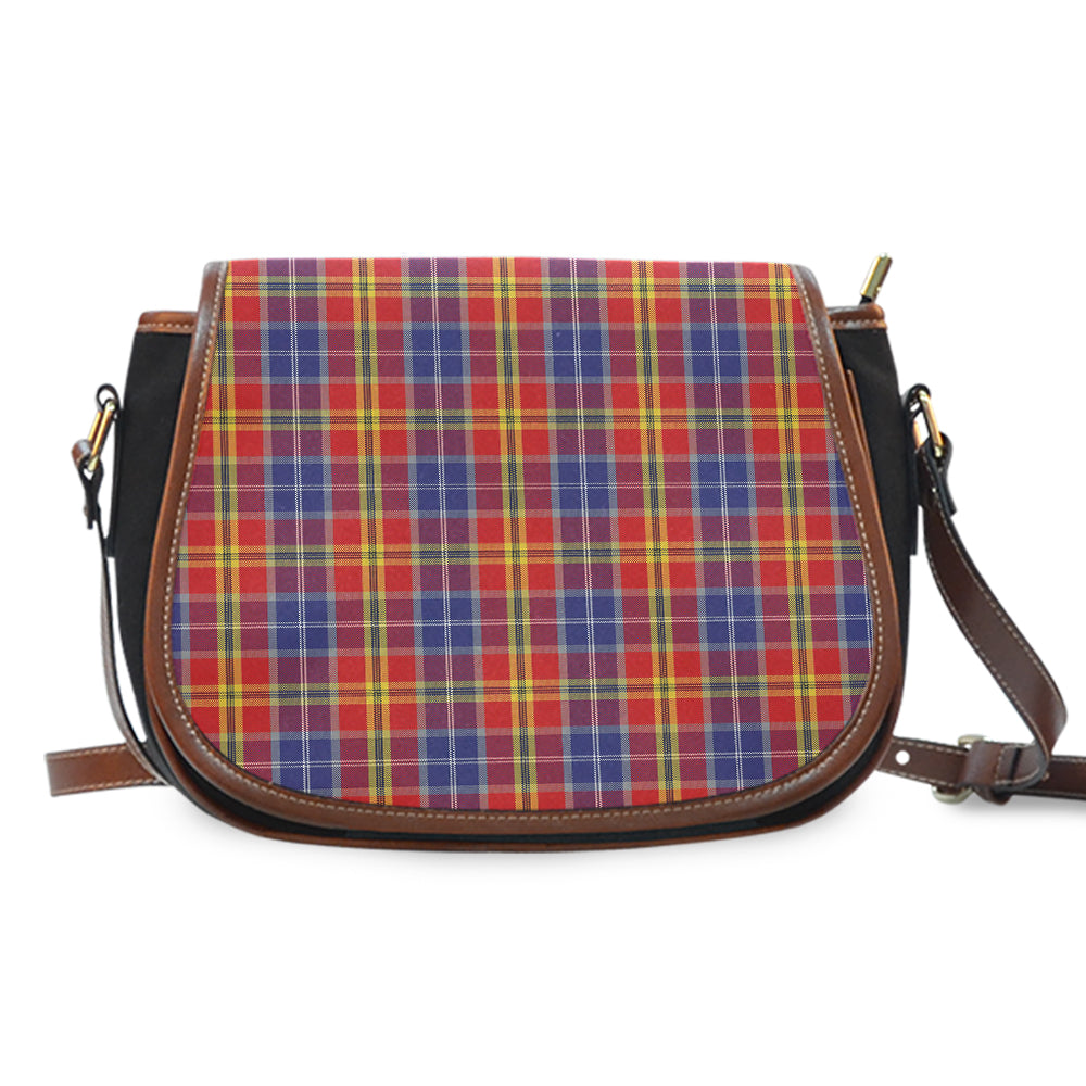 Clan Lermontov Tartan Saddle Handbags KX68 Clan Borthwick Tartan Today   