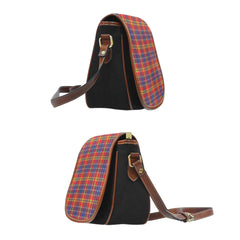 Clan Lermontov Tartan Saddle Handbags KX68 Clan Borthwick Tartan Today   