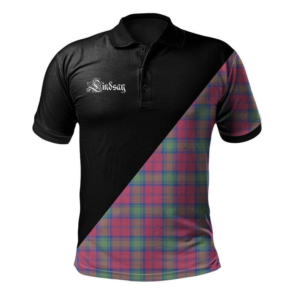 Clan Lindsay Ancient Clan - Military Polo Shirt VT22 Lindsay Ancient Tartan Tartan Polo   