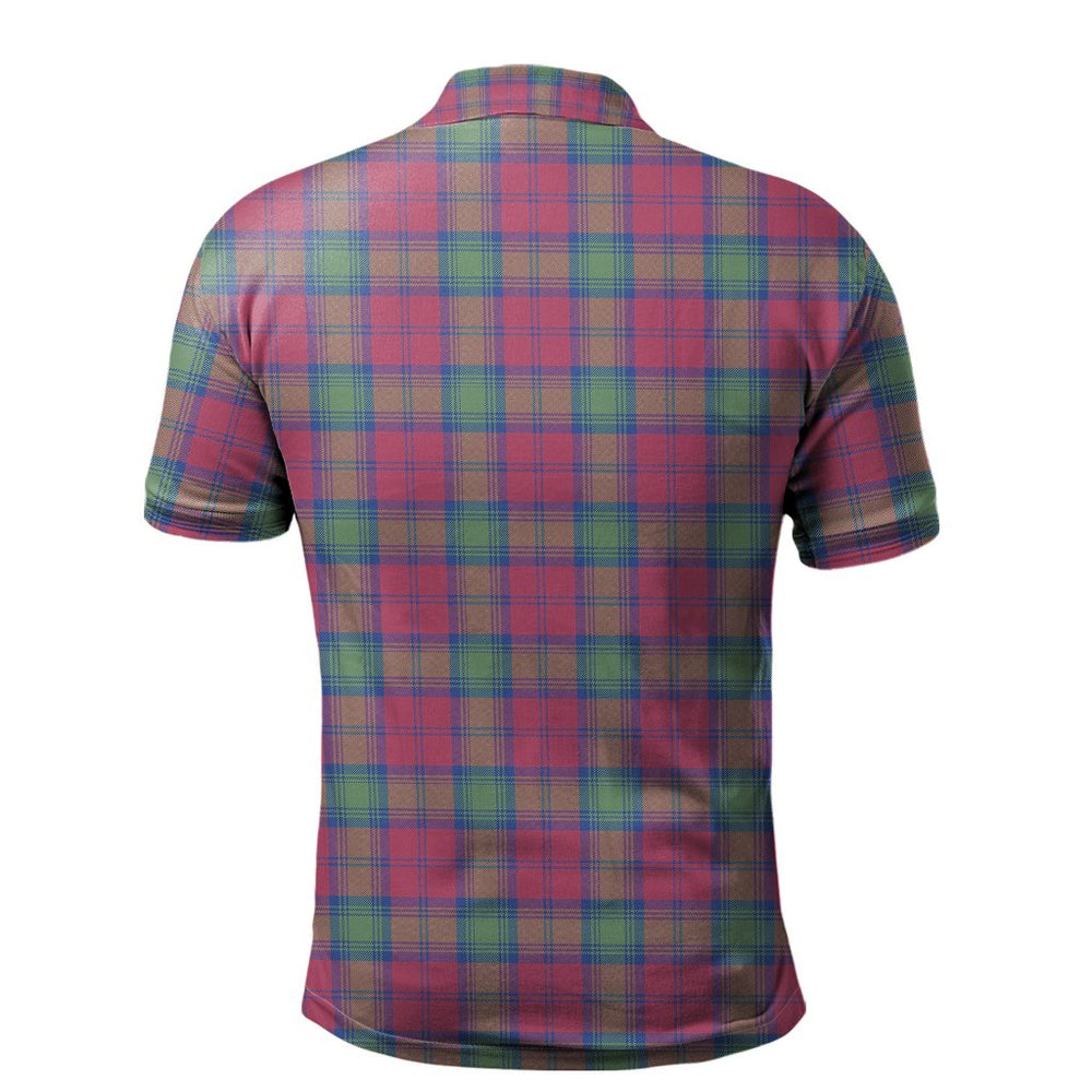 Clan Lindsay Ancient Tartan Polo Shirt KI73 Lindsay Ancient Tartan Tartan Polo   