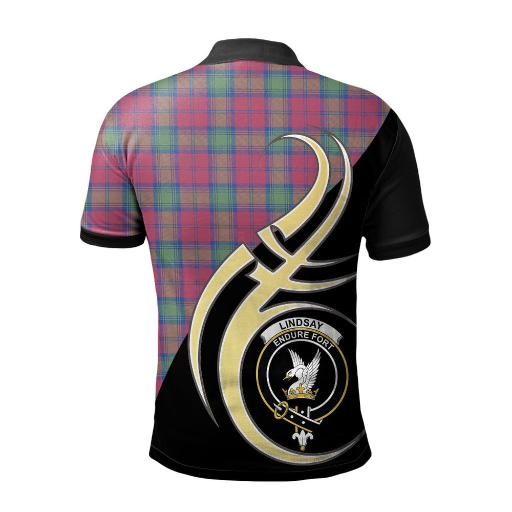 Clan Lindsay Ancient Tartan Polo Shirt - Believe In Me Style PC27 Lindsay Ancient Tartan Tartan Polo   