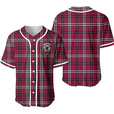 Clan Little Tartan Unisex Baseball Jersey