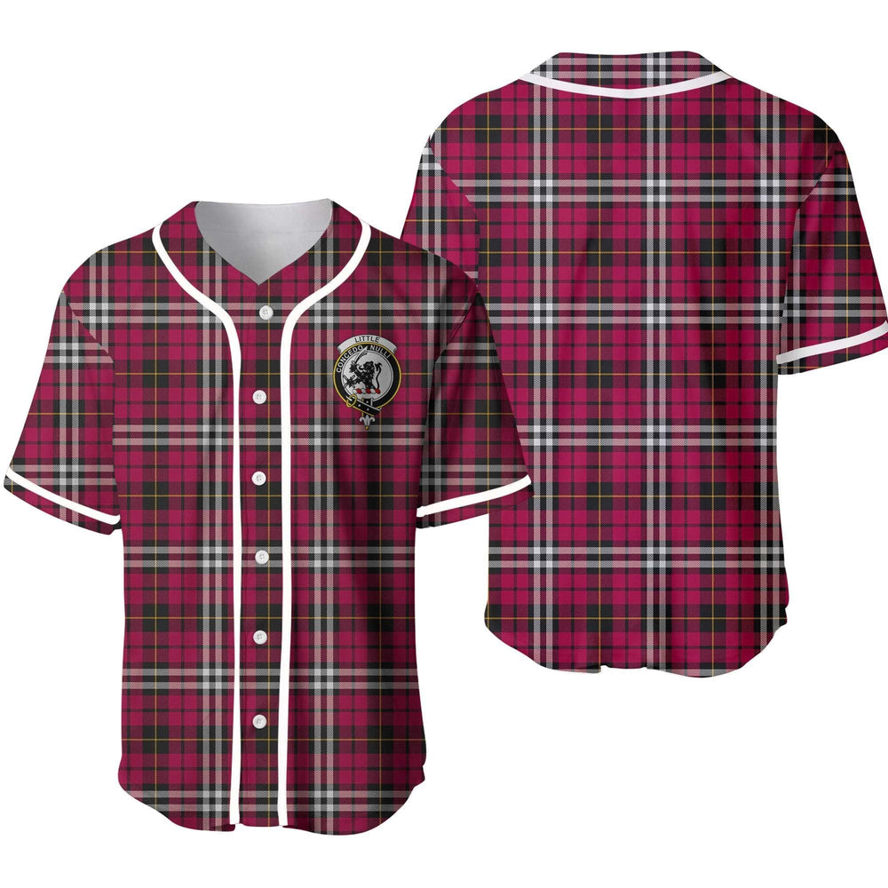 Clan Little Tartan Unisex Baseball Jersey BD34UV92 Clan Little Tartan Today   