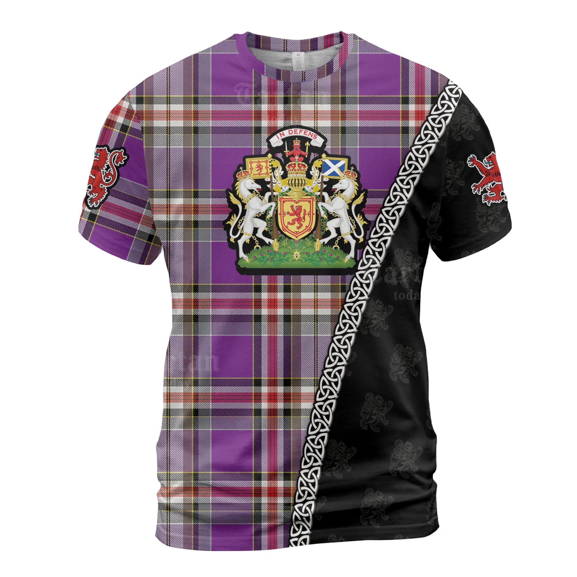 Personalized Clan Lockwood Tartan Shirt with Scotland Coat of Arms & Custom Name ZU26