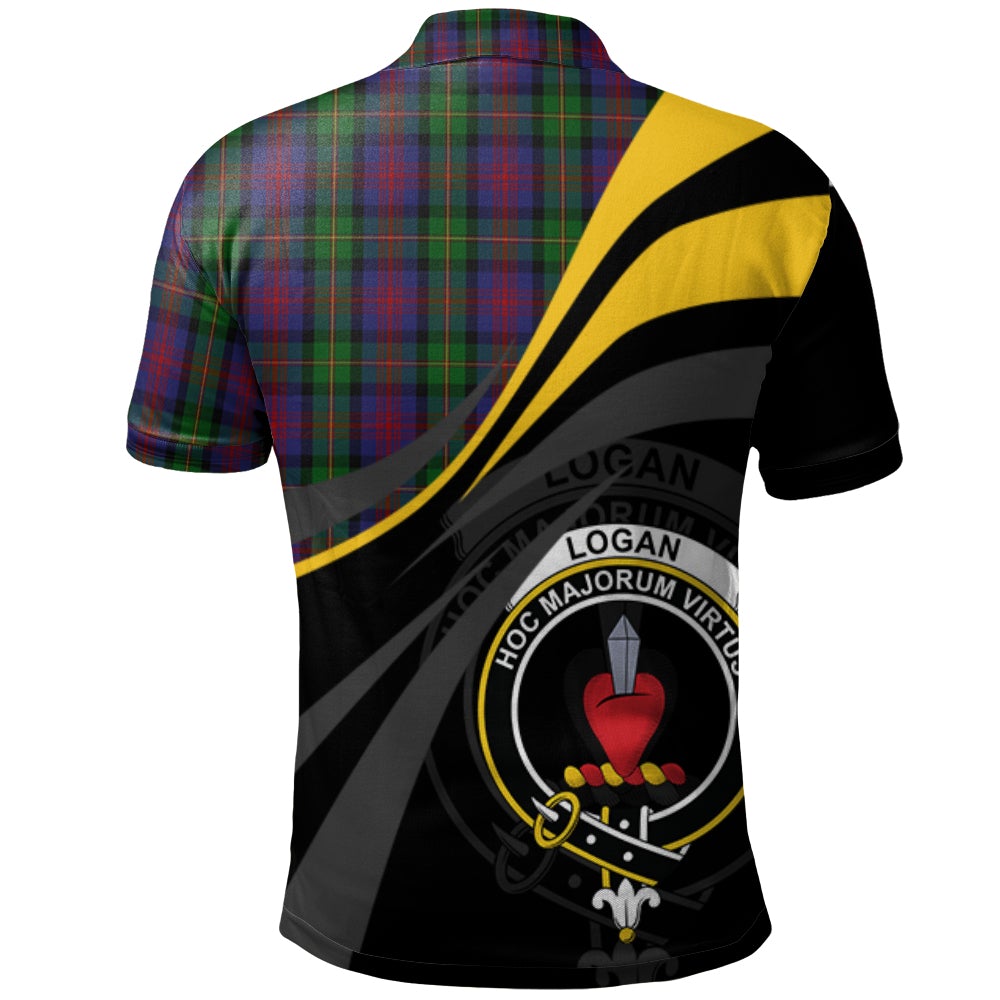 Clan Logan 03 Tartan Polo Shirt - Royal Coat Of Arms Style TP45 Logan 03 Tartan Tartan Polo   