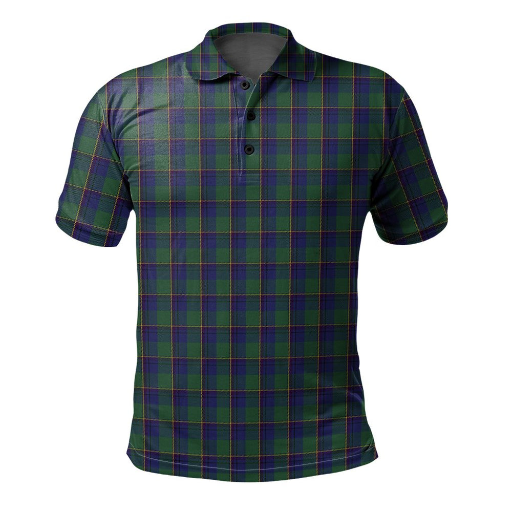Clan Lowry Tartan Polo Shirt BY89 Lowry Tartan Tartan Polo   