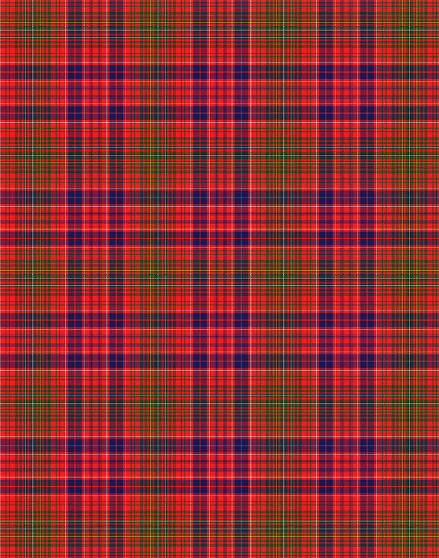 Lumsden tartan swatch