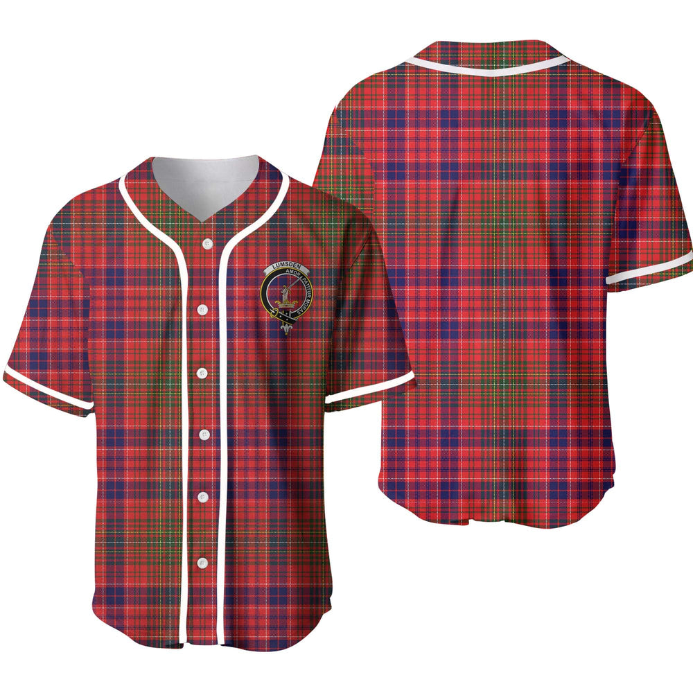 Clan Lumsden Tartan Unisex Baseball Jersey ST63OH70 Clan Lumsden Tartan Today   