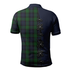 Clan Lutton Tartan Polo Shirt - Lion Rampant And Celtic Thistle Style LV96 Lutton Tartan Tartan Polo   