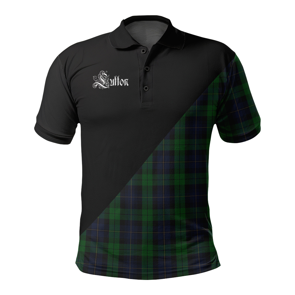 Clan Lutton Clan - Military Polo Shirt DT72 Lutton Tartan Tartan Polo   