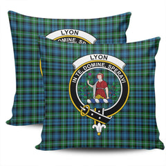 Clan Lyon Tartan Crest Pillow Cover MX41 Clan Borthwick Tartan Today   