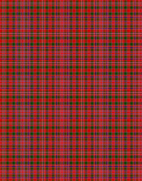 MacAlister tartan swatch