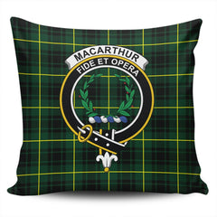 Clan MacArthur Modern Tartan Crest Pillow Cover AT74 Clan MacArthur Tartan Today   