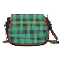 Clan MacArthur Ancient Tartan Saddle Handbags RL54 Clan MacArthur Tartan Today   