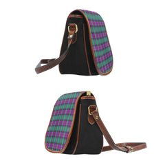 Clan MacArthur Milton Tartan Saddle Handbags RZ19 Clan MacArthur Tartan Today   