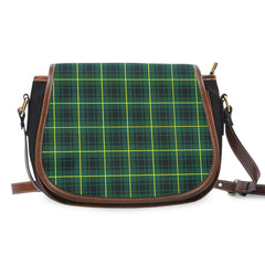 Clan MacArthur Modern Tartan Saddle Handbags MR50 Clan MacArthur Tartan Today   