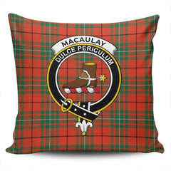Clan MacAulay Ancient Tartan Crest Pillow Cover ZJ84 Clan MacAulay Tartan Today   