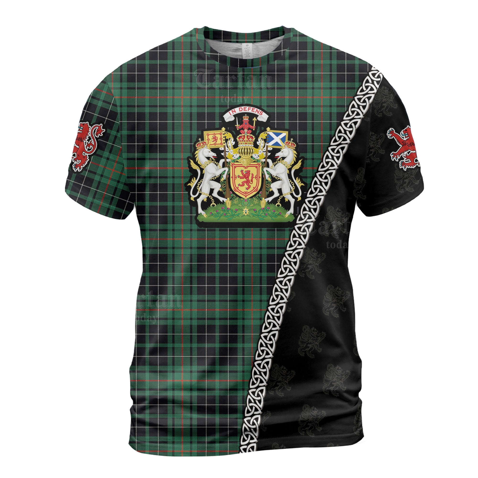 Personalized Clan MacAulay Hunting Ancient Tartan Shirt with Scotland Coat of Arms & Custom Name ZI37