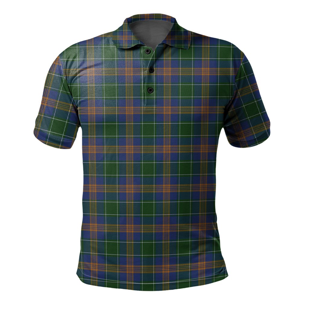 Clan MacAuliffe - McAucliffe Tartan Polo Shirt KJ60 MacAuliffe - McAucliffe Tartan Tartan Polo   