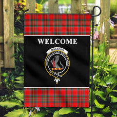 Clan MacBean Tartan Crest Black Garden Flag OH44 Clan MacBean Tartan Today   