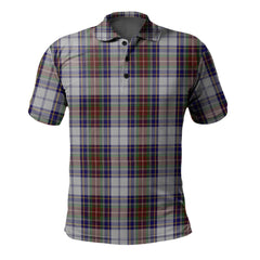 Clan MacBeth Dress Tartan Polo Shirt PM65 MacBeth Dress Tartan Tartan Polo   