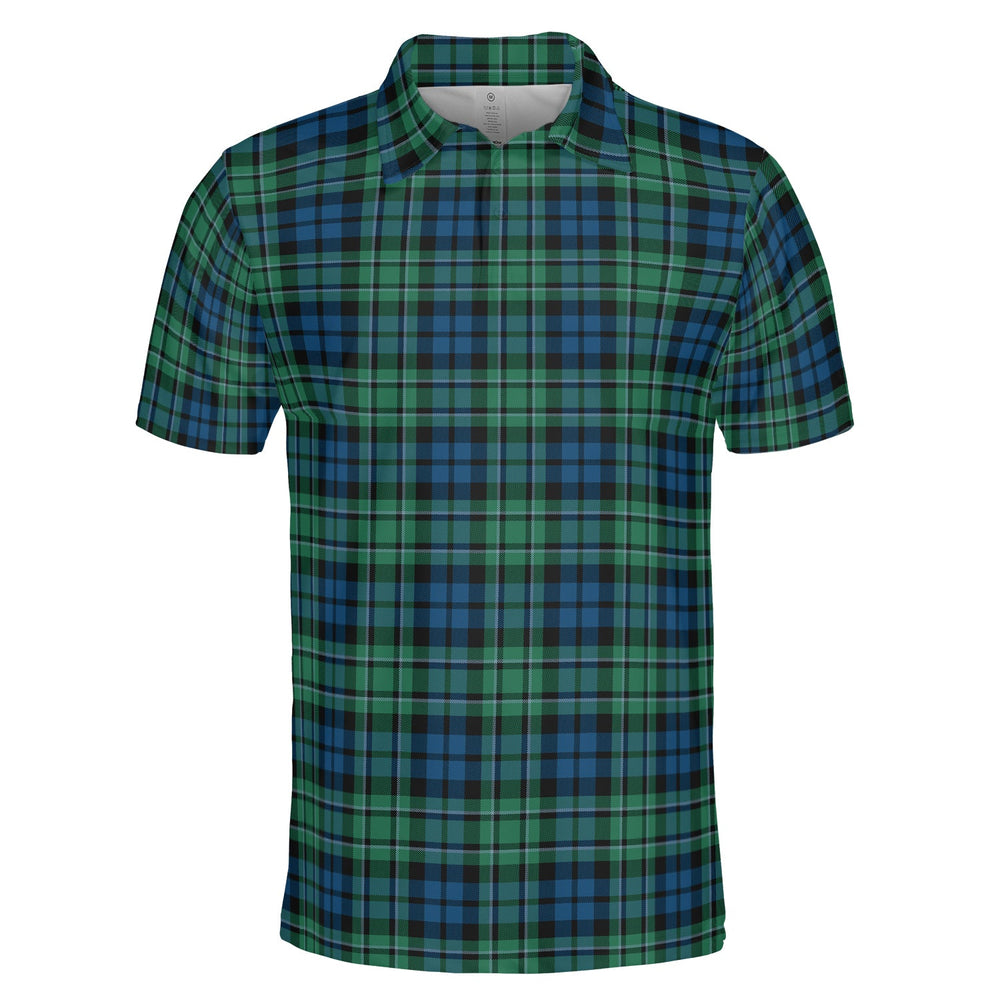 Clan MacCallum Ancient Tartan Polo Shirt OI82 MacCallum Ancient Tartan Tartan Polo   