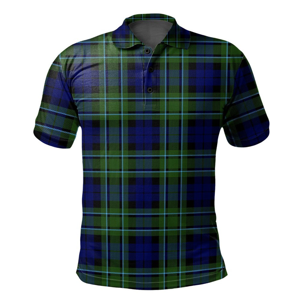 Clan MacCallum Modern Tartan Polo Shirt SQ84 MacCallum Modern Tartan Tartan Polo   