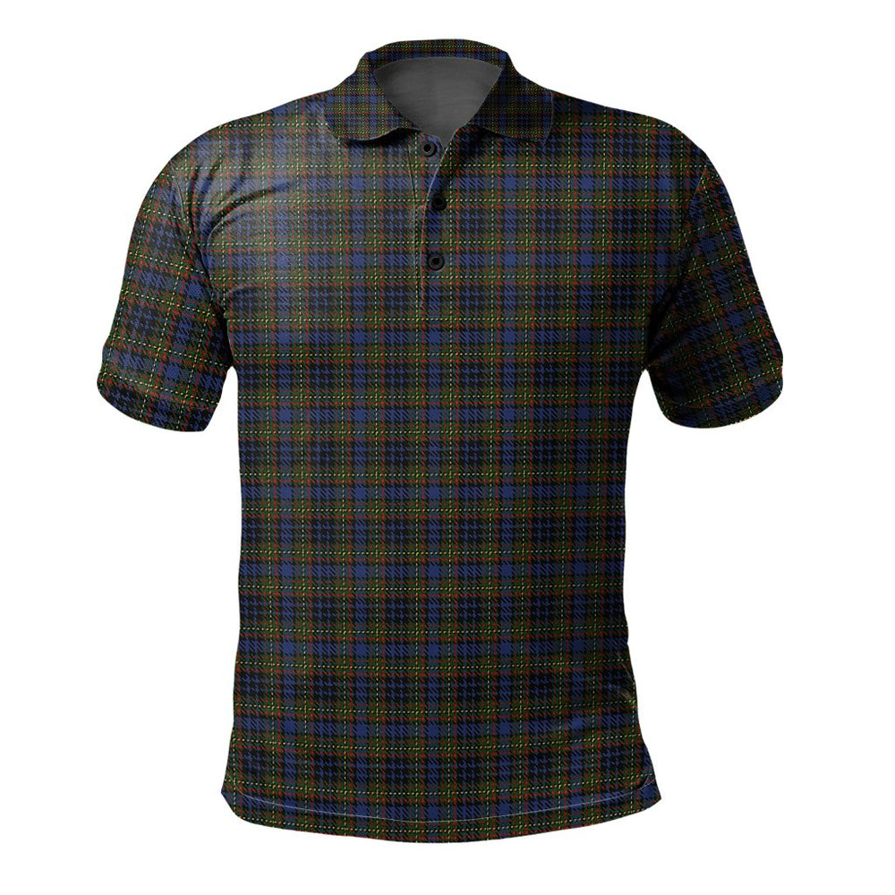 Clan MacClellan Tartan Polo Shirt VD49 MacClellan Tartan Tartan Polo   