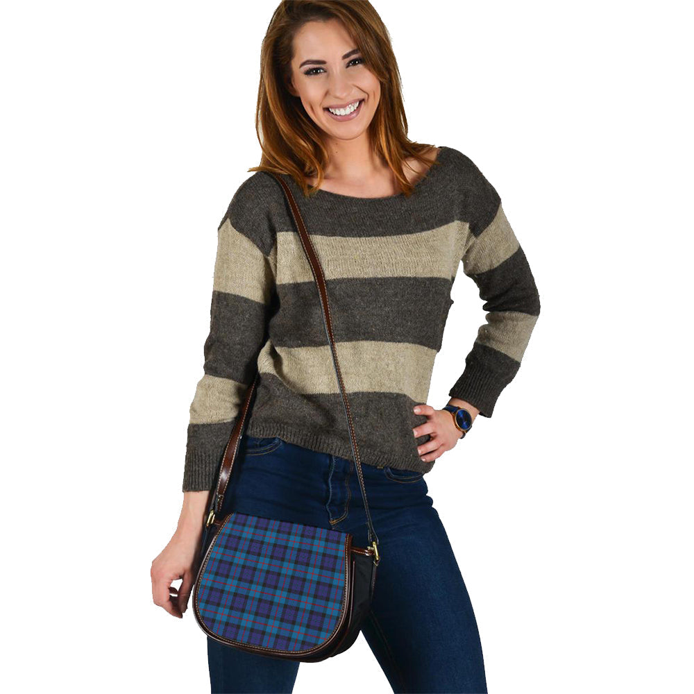 Clan MacCorquodale 2 Tartan Saddle Handbags KA33 Clan MacCorquodale Tartan Today   