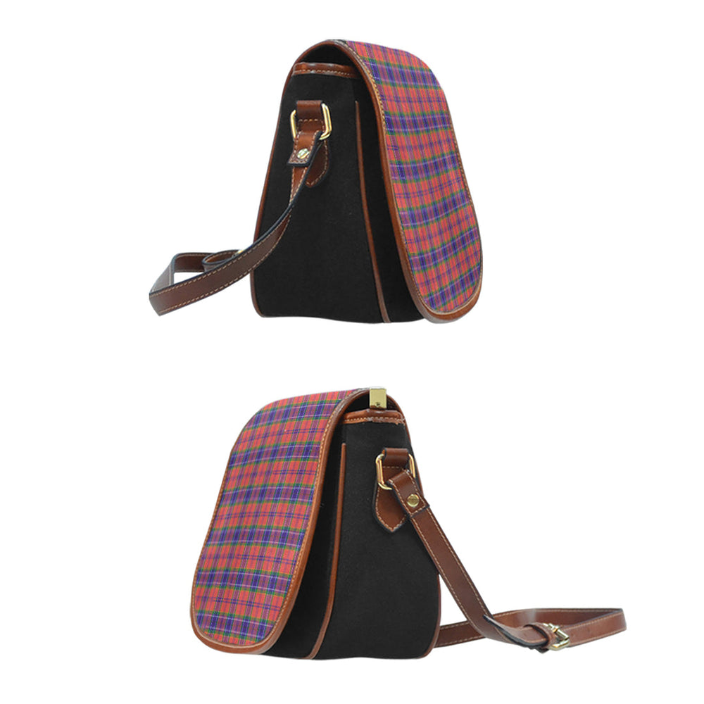 Clan MacCreary Tartan Saddle Handbags EW38 Clan Borthwick Tartan Today   
