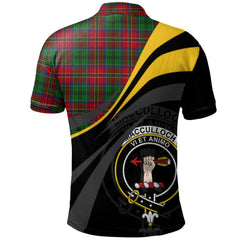 Clan MacCulloch Tartan Polo Shirt - Royal Coat Of Arms Style SL42 MacCulloch Tartan Tartan Polo   