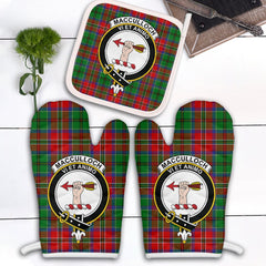 Clan MacCulloch Tartan Crest Oven Mitt And Pot Holder (2 Oven Mitts + 1 Pot Holder) RO27 Clan Borthwick Tartan Today   