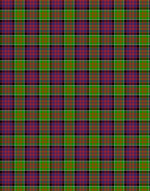 MacDonald of Clanranald tartan swatch