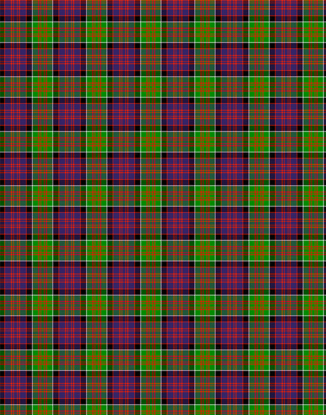 MacDonald of Clanranald tartan swatch