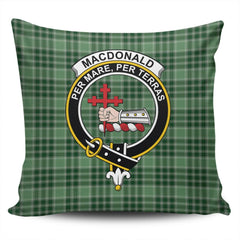 Clan MacDonald Lord of the Isles Hunting Tartan Crest Pillow Cover NU94 Clan MacDonald Tartan Today   