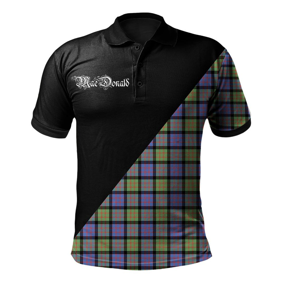 Clan MacDonald Ancient Clan - Military Polo Shirt MW84 MacDonald Ancient Tartan Tartan Polo   