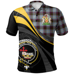Clan MacDonald Dress 02 Tartan Polo Shirt - Royal Coat Of Arms Style RR96 MacDonald Dress 02 Tartan Tartan Polo   