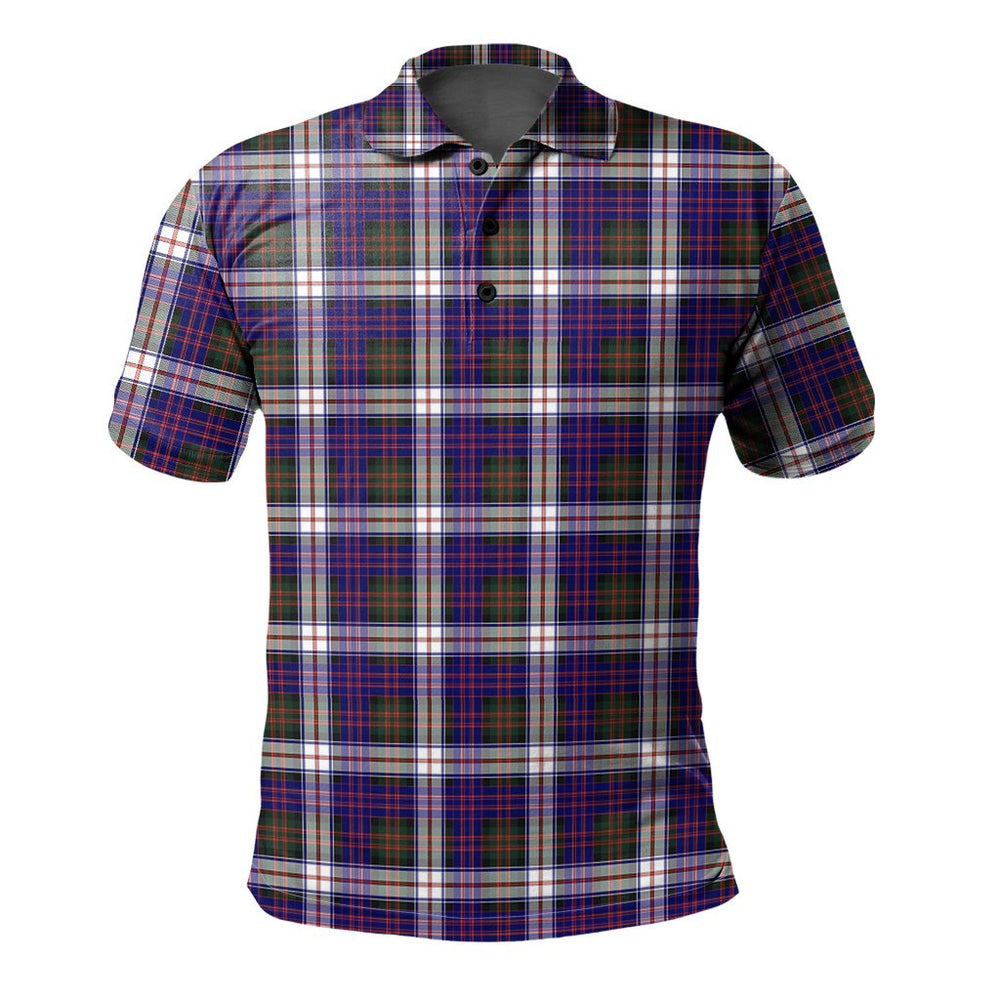 Clan MacDonald Dress Modern Tartan Polo Shirt TF29 MacDonald Dress Modern Tartan Tartan Polo   