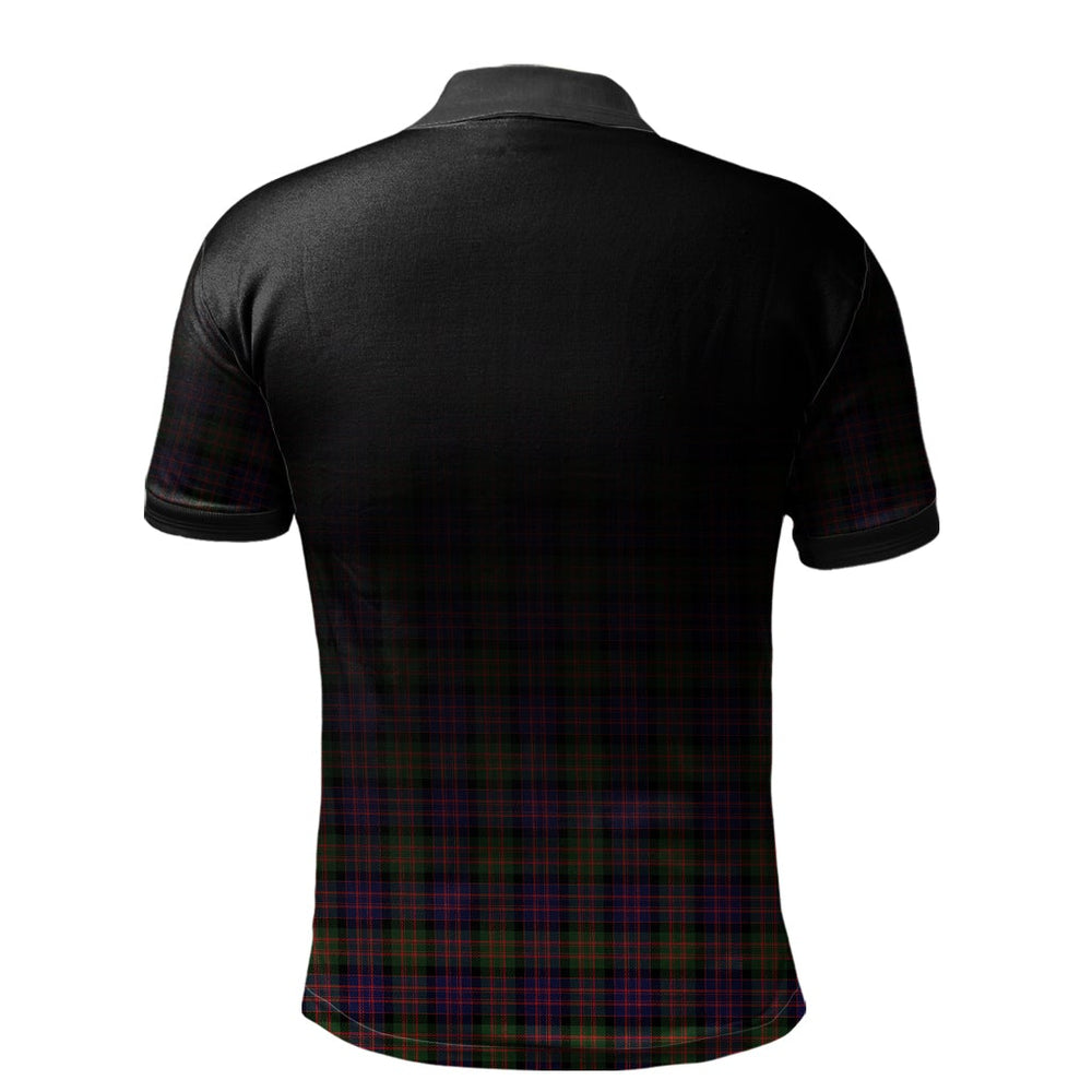 Clan MacDonald Modern Tartan Polo Shirt - Alba Celtic Style VZ26 MacDonald Modern Tartan Tartan Polo   