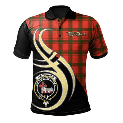 Clan MacDonald of Sleat Tartan Polo Shirt - Believe In Me Style