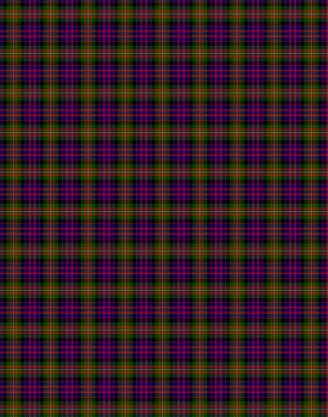MacDonnell of Glengarry tartan swatch