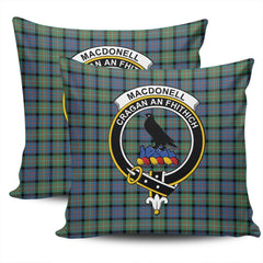 Clan MacDonnell of Glengarry Ancient Tartan Crest Pillow Cover ZV28 Clan Glen Tartan Today   